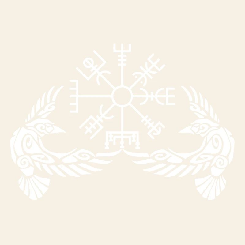 Corbeaux blancs et boussole viking