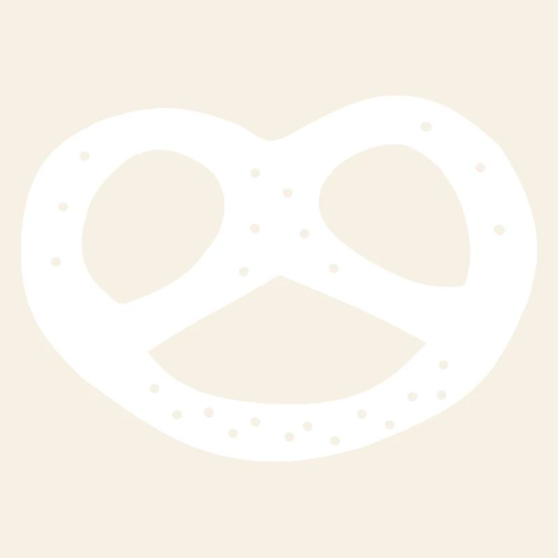 Brezel backen Bäcker Bäckerin Vorlage Symbole