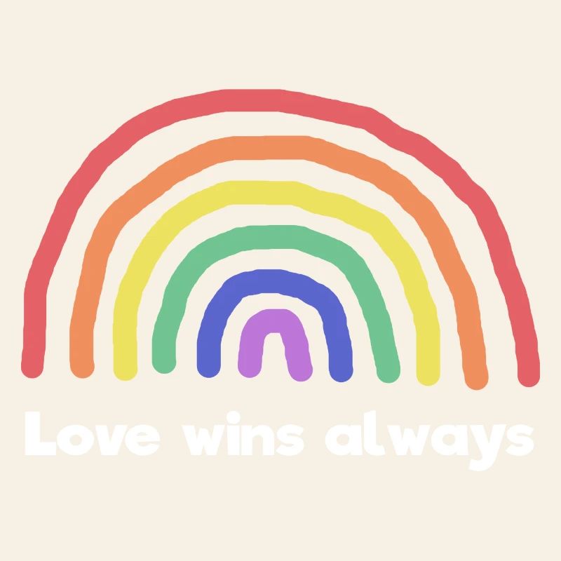 Regenbogen Liebe Statement Frieden Weltfrieden