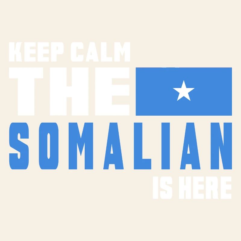 drapeau de la Somalie Keep Calm