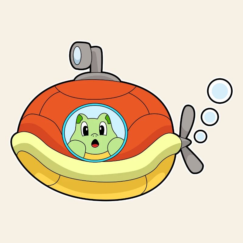 Turtle Submarine