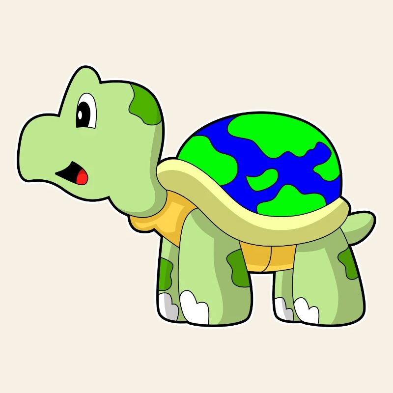 Turtle Earth Globe