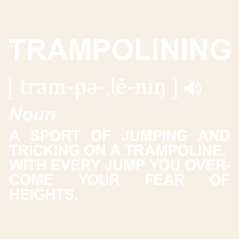 Trampoline Jumping Meaning