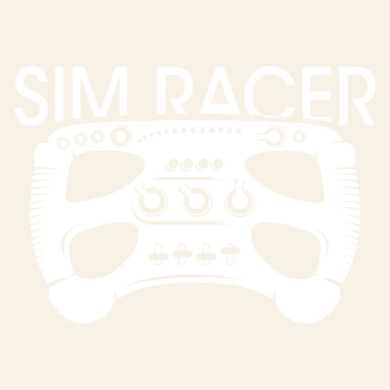 Sim Racer Gaming Volant Formula Racing Logo