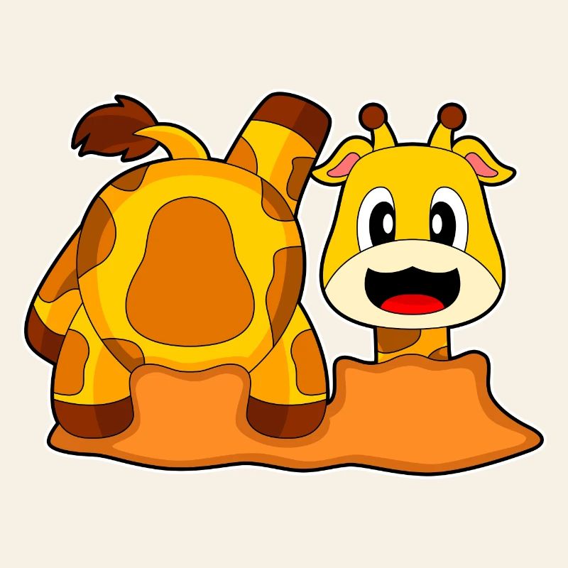 Giraffe Erdloch
