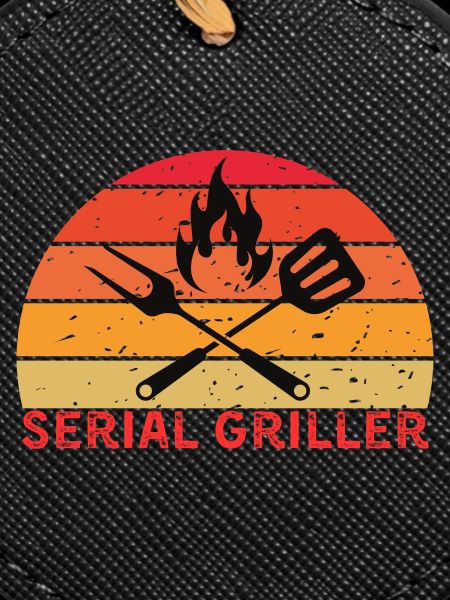 Serial Griller Retro BBQ Design