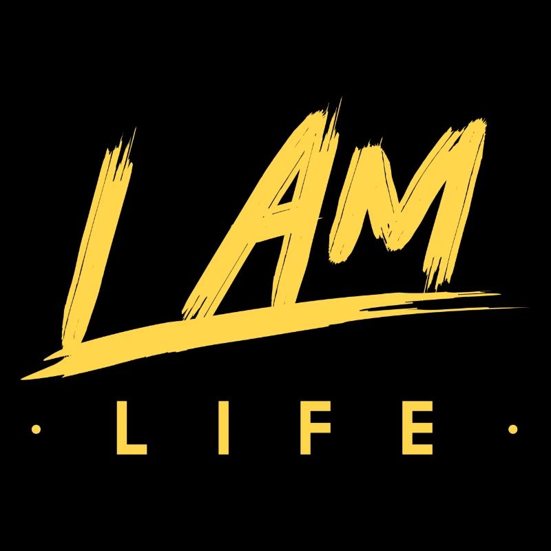 Ich bin das Leben Zen Motivation