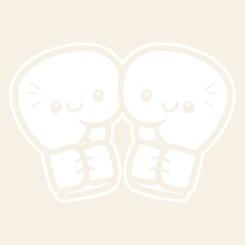 Lustige Boxhandschuhe
