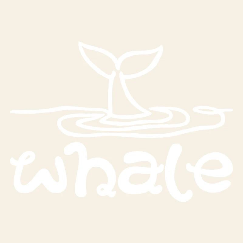 La queue de la baleine (blanc)