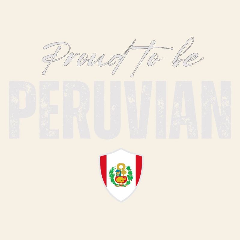 Stolzer Peruaner, hergestellt in Peru