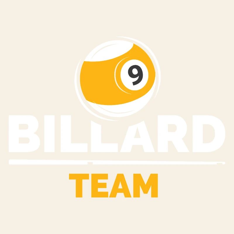Conception du logo de l’équipe de billard à 9 boules