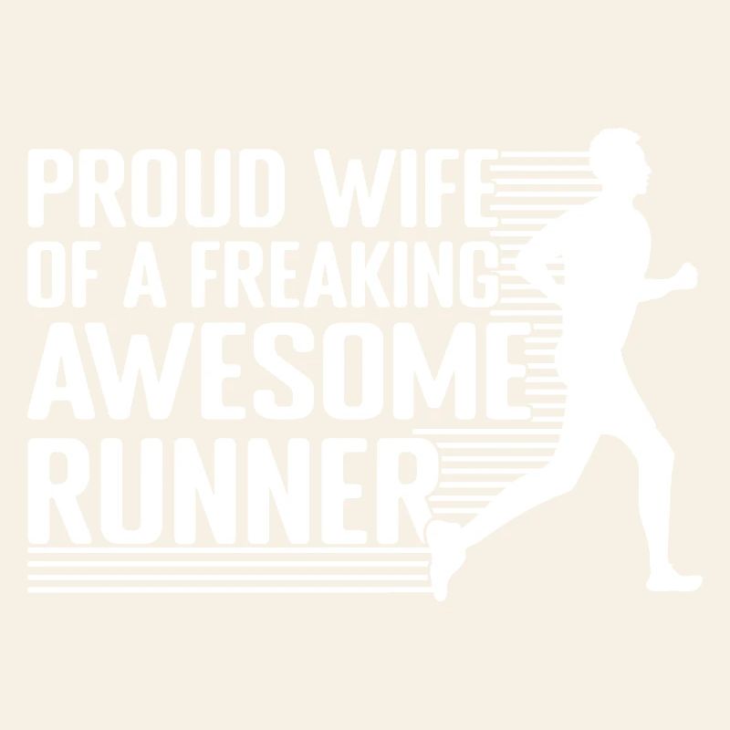 Marathon Runner Freaking Awesome Running Gift