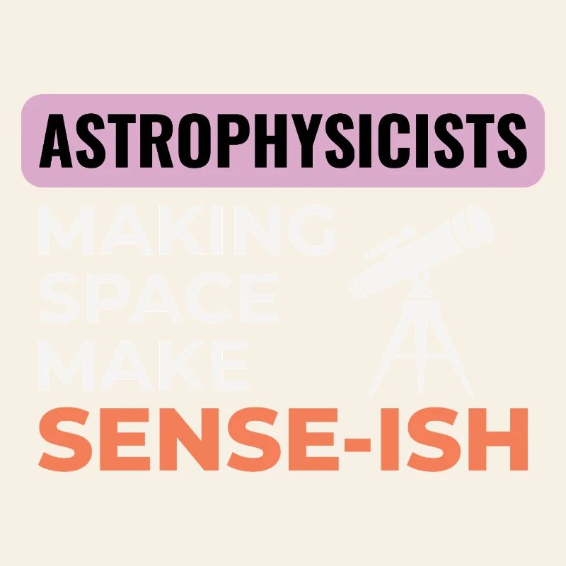 Science de l’espace Humour Design