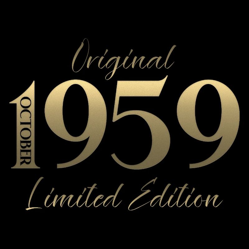 66th Birthday Original October Vintage 1959