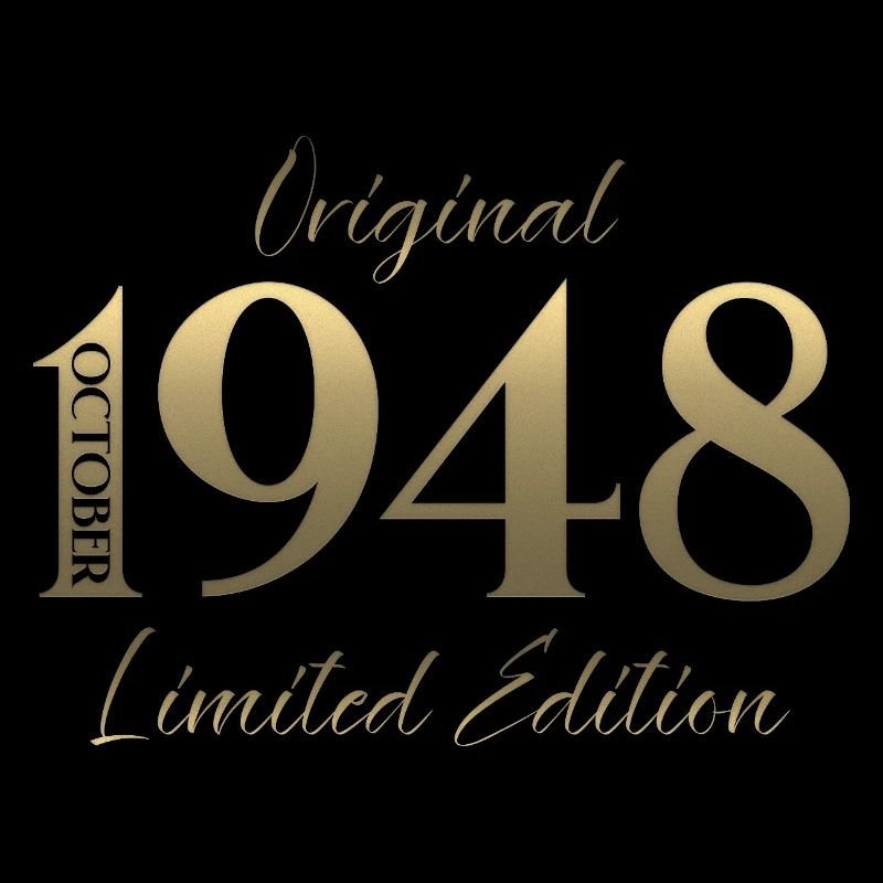 77th Birthday Original October 1948