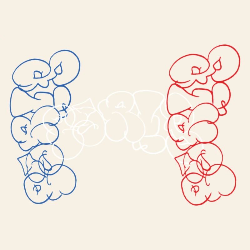 Paris Throw Up Wildstyle Mix Bubble Souvenir