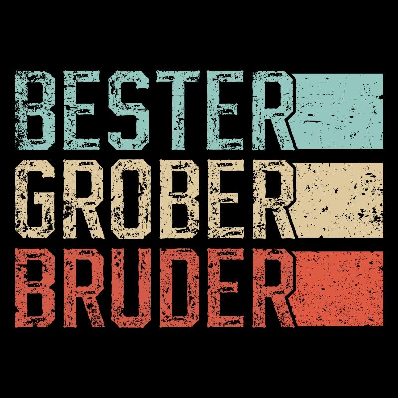 Bester Großer Bruder Retro