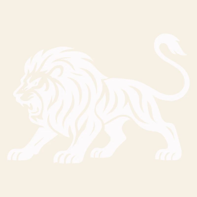 Silhouette de tigre