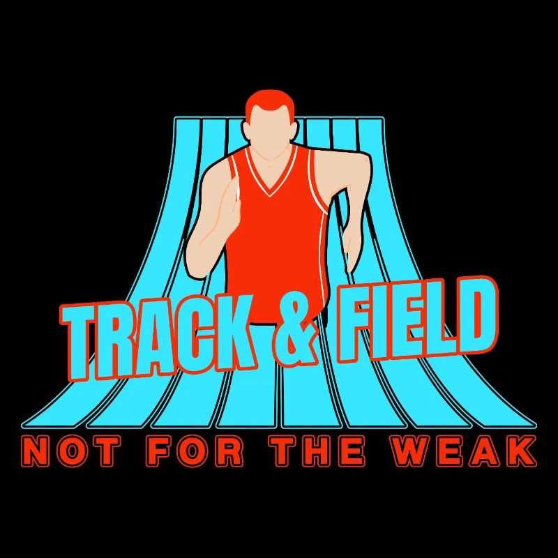 Les athlètes d’athlétisme ne sont pas pour les faibles