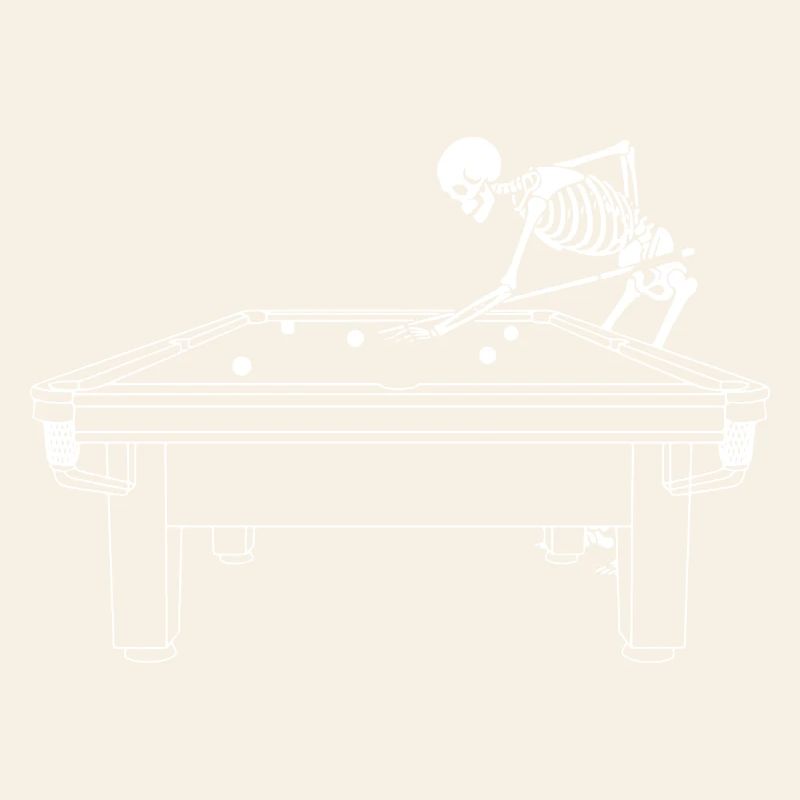Skeleton Plays Snooker