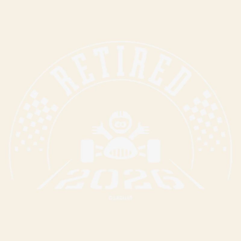 Retired 2026 (Retiree / Retirement Entry / White)