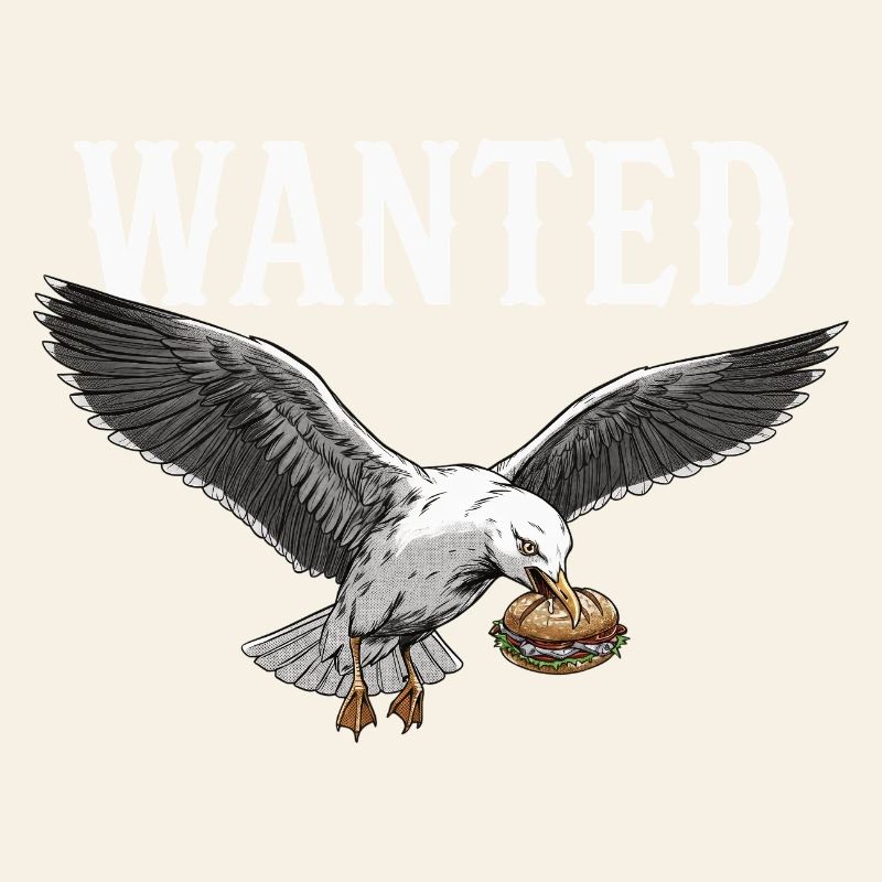 Wanted Fish Roll Seagull