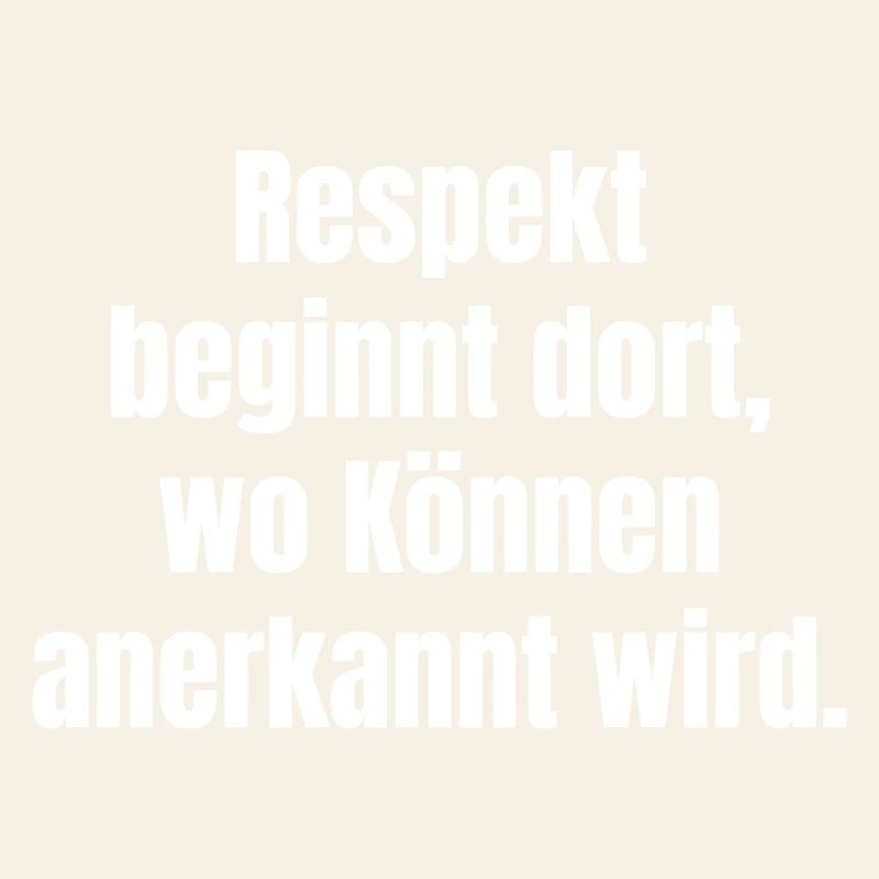 Respect through recognised skills