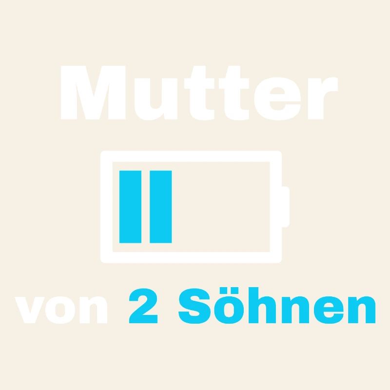 Mutter Sohn Spruch Stolz Mama 2 Kinder Geschenk