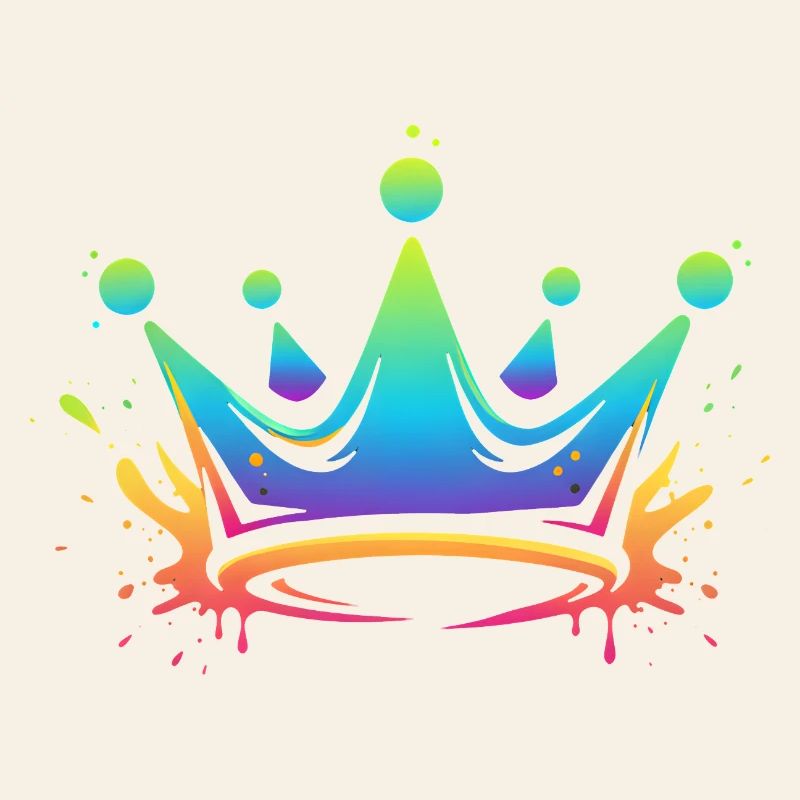 Rainbow Crowns Splash