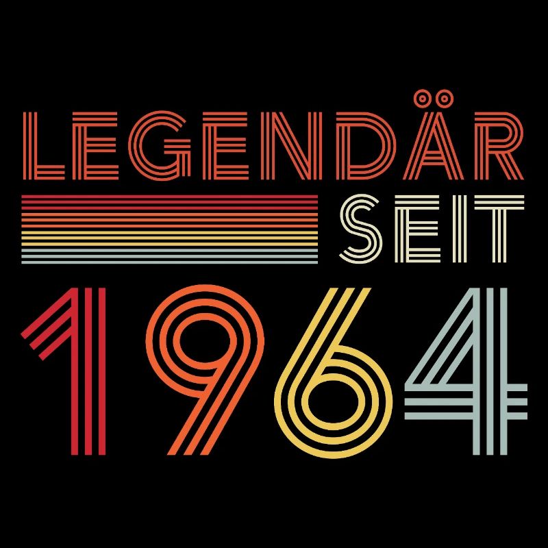 Legendary Since 1964 Man Birthday