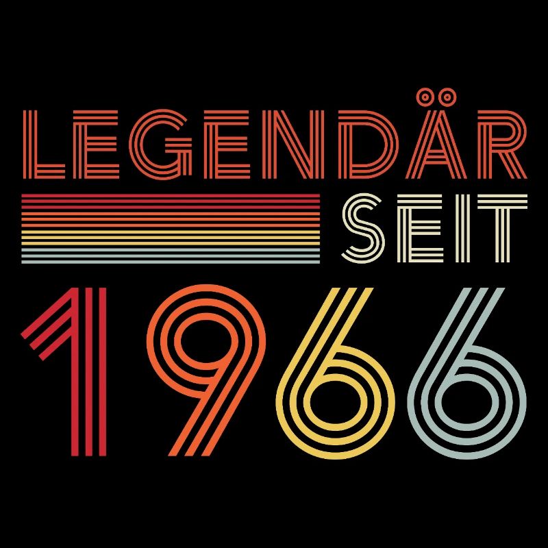 Legendary since 1966 man's birthday