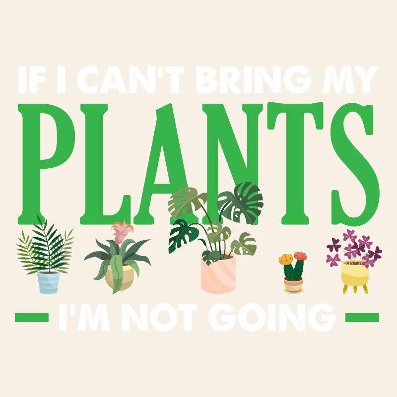 I don't leave without my plants succulent