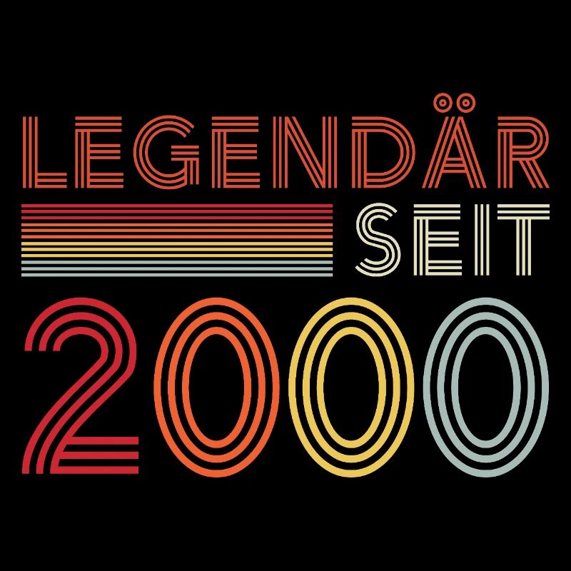 Legendär Seit 2000 Mann Geburtstag