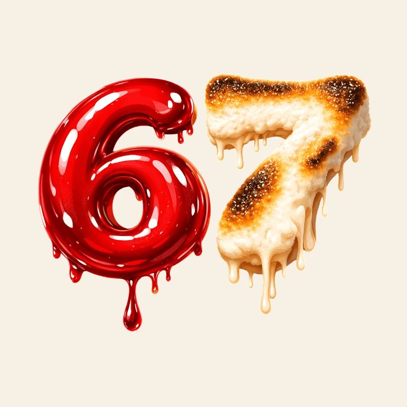 67 - 6 7 - Six Seven Meme 