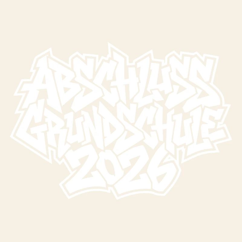 Grundschule Abschluss 2026 Graffiti