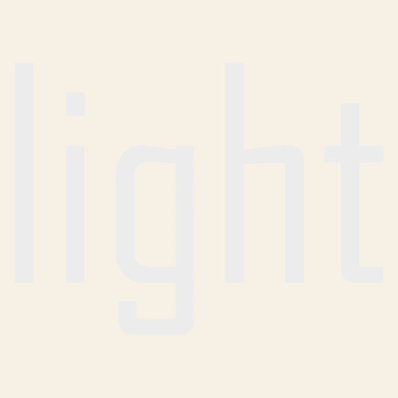 Bright Light Light - typographie sur le soleil noir