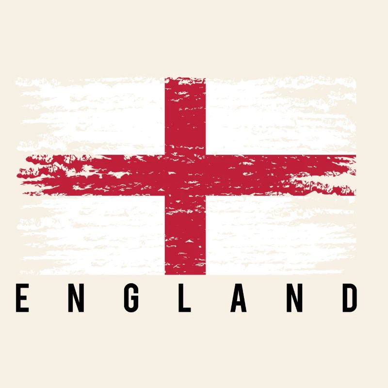 Croix d'Angleterre distressed