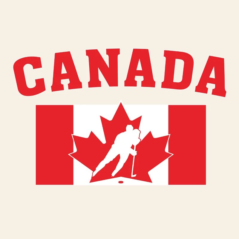 Kanada-Eishockeyflagge