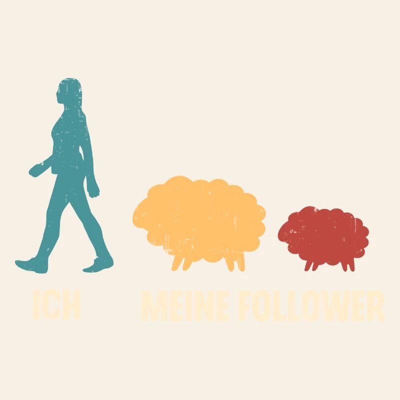 Ich Meine Follower Schaf Schafe