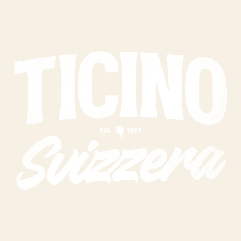 Ticino Schweiz Script Logo
