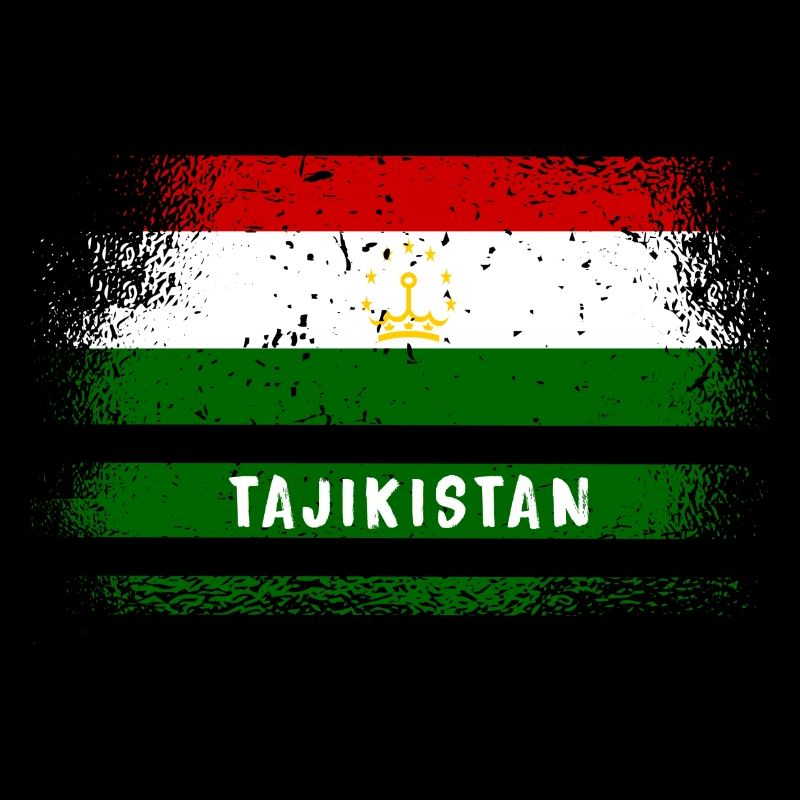 Drapeau vintage du Tadjikistan