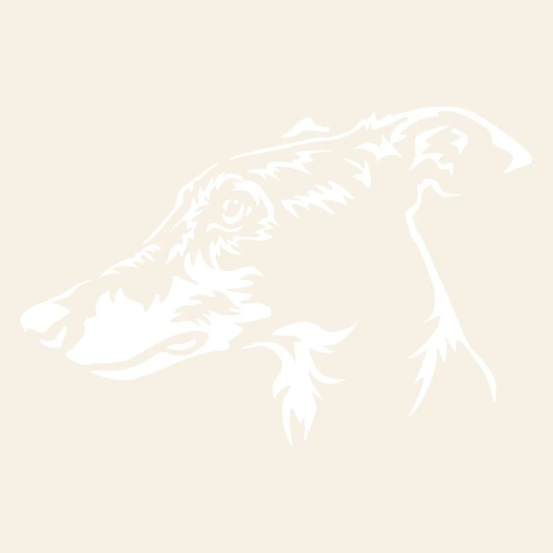 Greyhound Kopf "Black Edition"