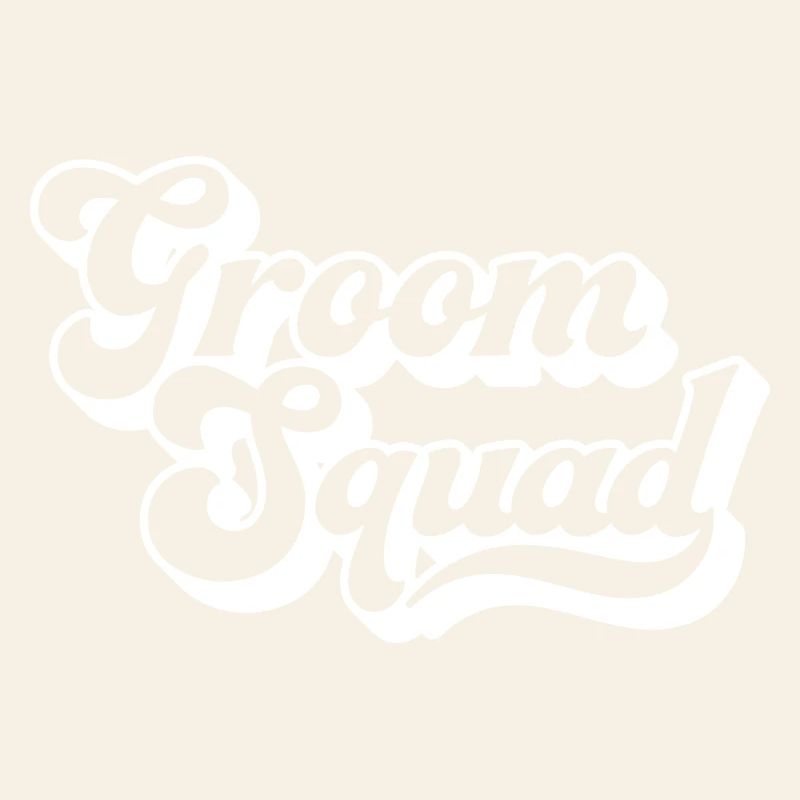 Groom Squad Bachelor Party Men Matching Crew Group