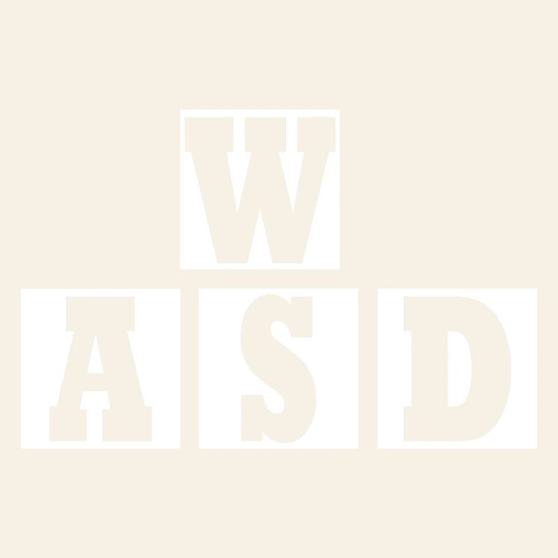W A S D
