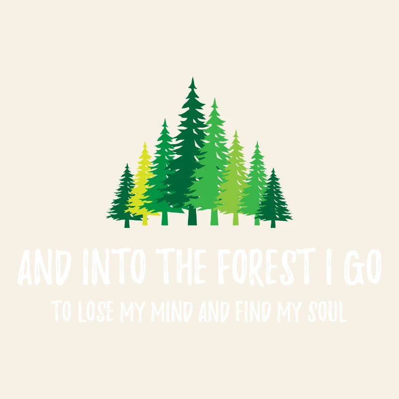 Und in den Wald gehe ich