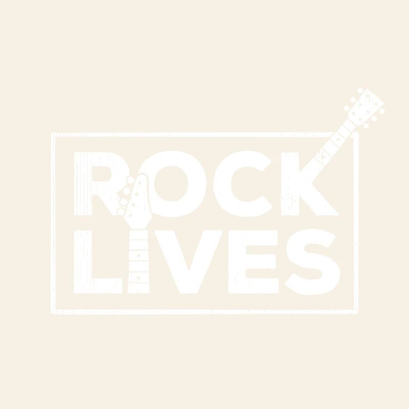 Rock Lives Bold Statement Design