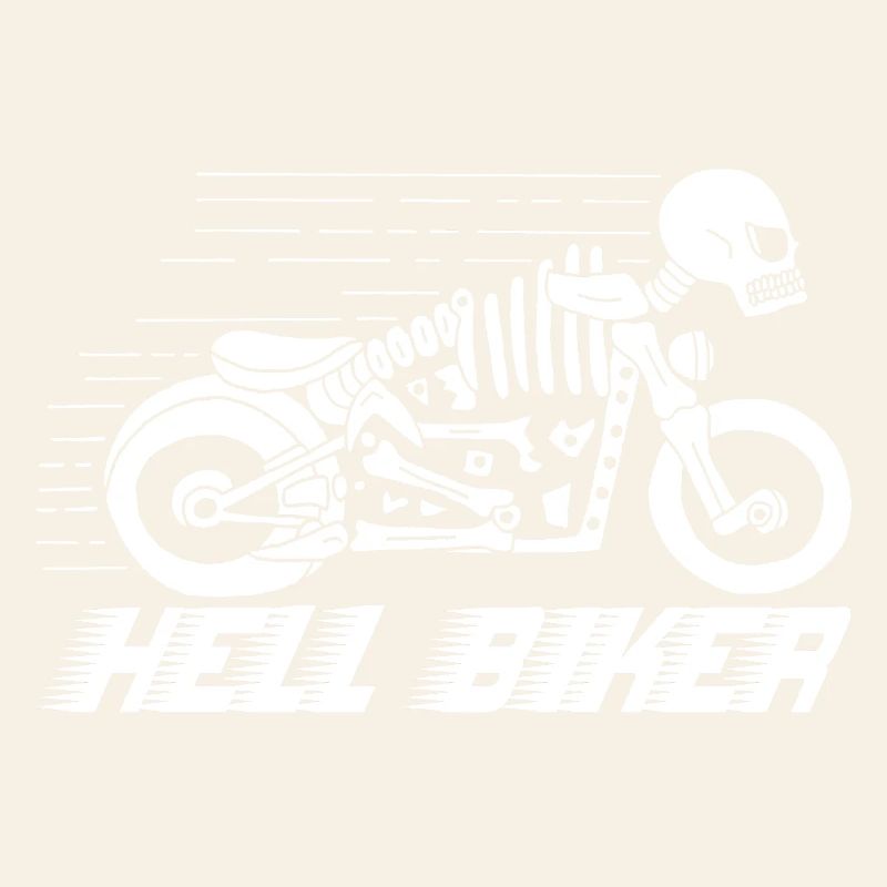 Skeleton-Biker