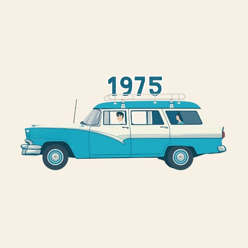 1975 Oldtimer mit Holzdach