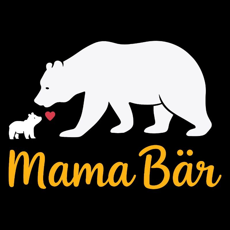 Future Mom MAMA BEAR Retro Funny