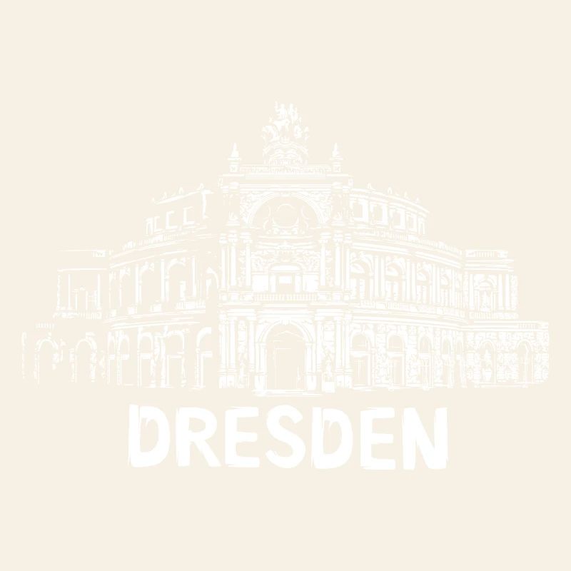 Dresden Semperoper Illustration